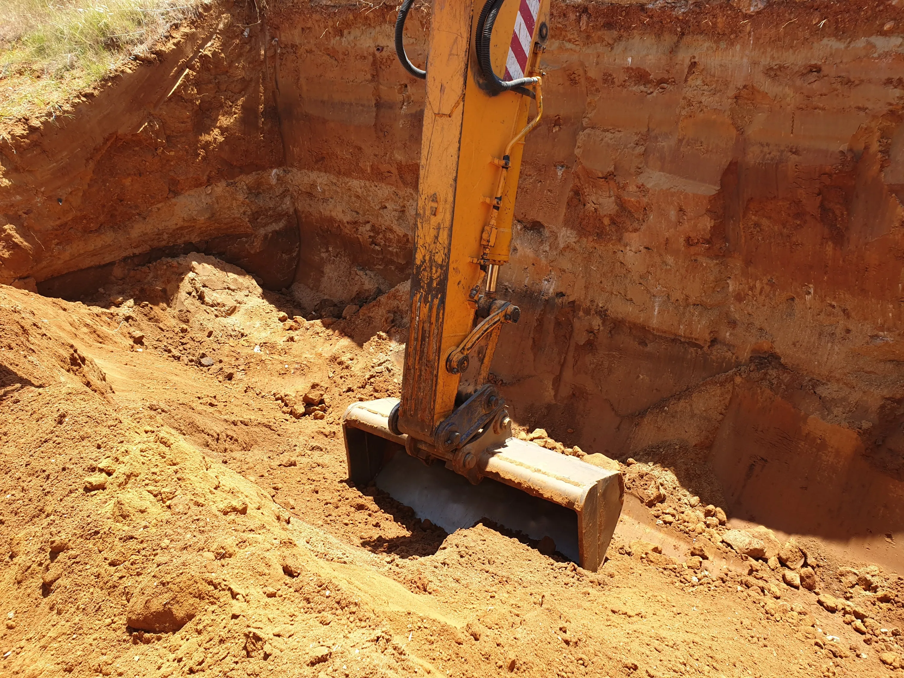 Excavación para vivienda preindustrializada en Lepe